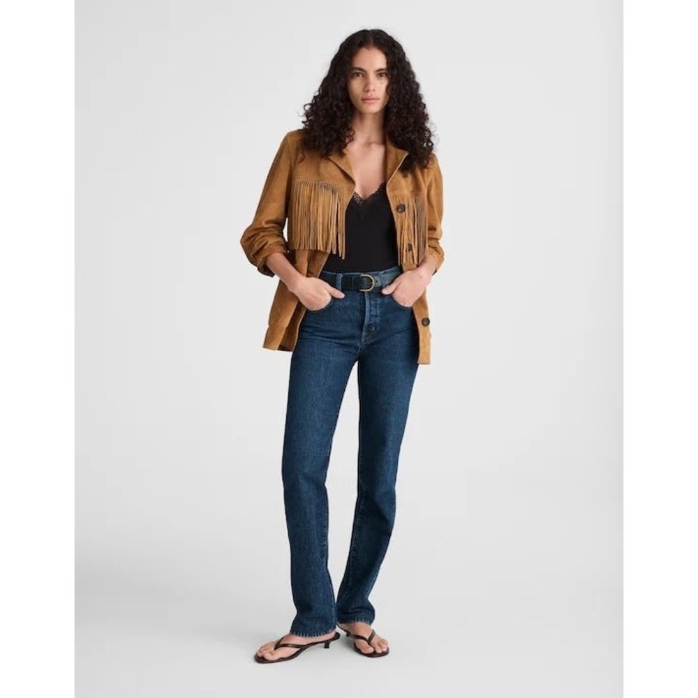 Madewell The Longline Straight Jean Button Fly READ DESC. Size 27